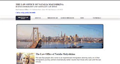 Desktop Screenshot of immigration-business-law.com